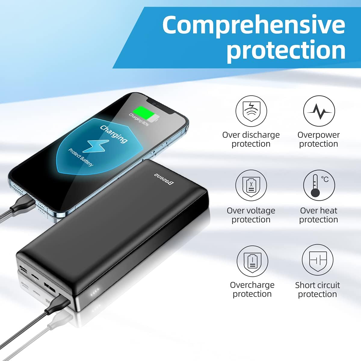 baseus power bank 30000mah