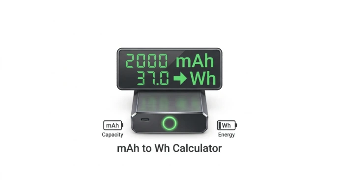 mAh to Wh Calculator