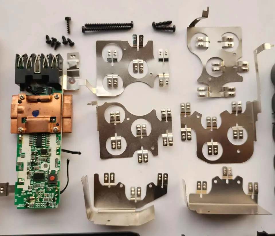 M18 Battery PCB circuit board and nickel strips .webp