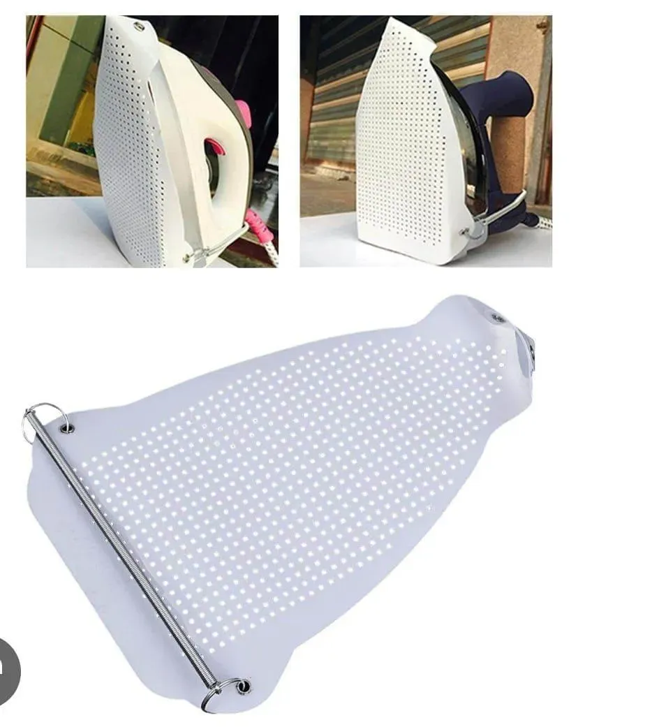 Heat Proof Teflon Iron Cover White 23x15.5cm