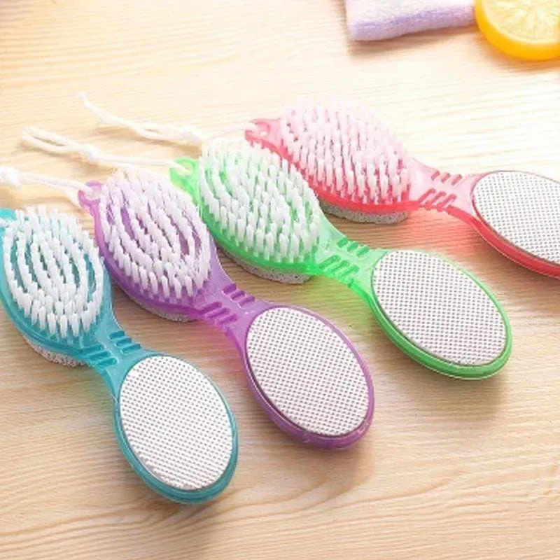 4 in 1 Pedicure Brush Set Multicolor Dead Skin Remover