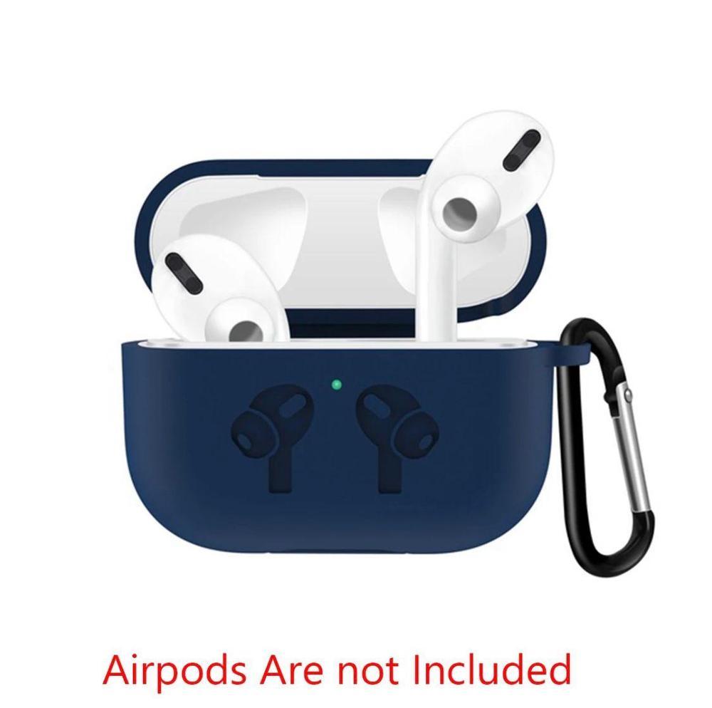 Silicone Airpods Pro Case with Carabiner Hook