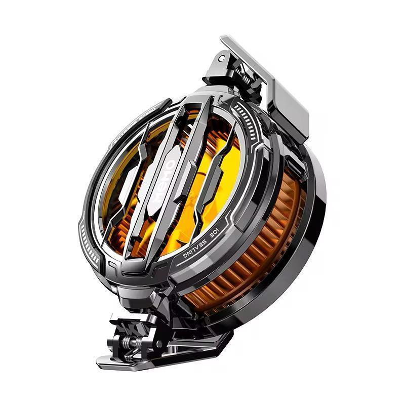 Mobile Phone Cooler Radiator Black ABS Aluminum