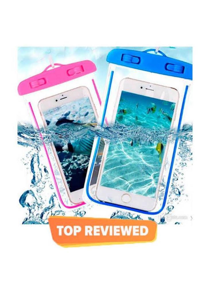 Waterproof Phone Pouch with Hanging Strap Multicolor