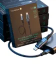 Sabawoon 120W Type C Fast Charging Cable with Digital Display – Original High-Speed Braided Charging & Data Cable