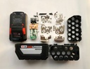 M18 18V 12Ah Battery Kit/Housing/Casing with PCB, Nickel Strips & Components, Compatible with Milwaukee M18 Power Tools, 15×21700 Cell Assembly
