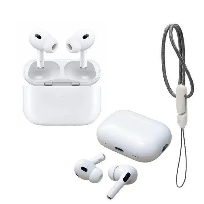 White Wireless Bluetooth Earbuds with Case