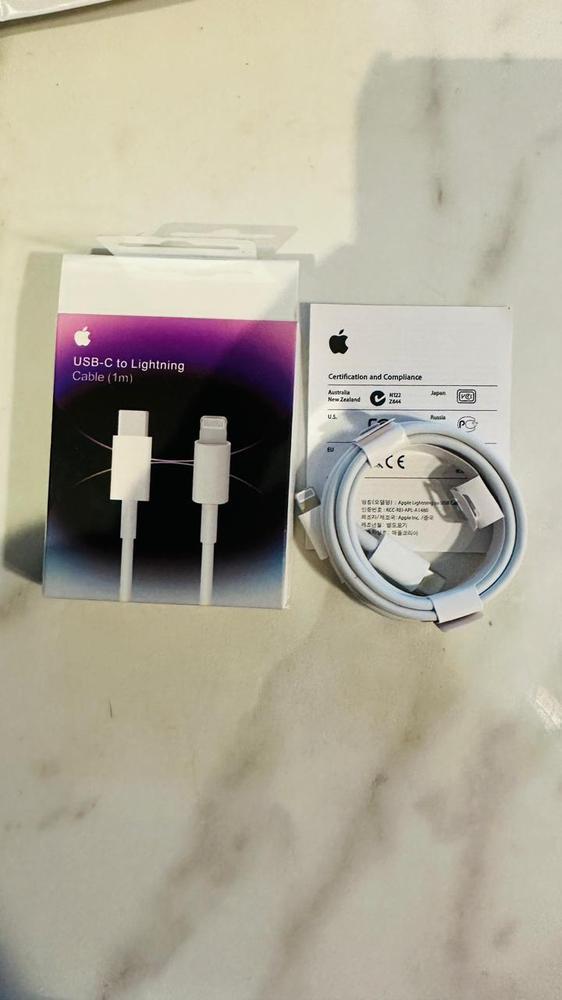 USB-C to Lightning Cable 1M White for iPhone