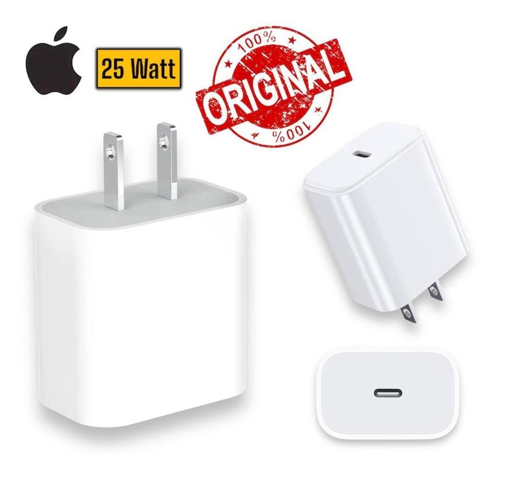 25W Apple iPhone Charger White Fast Charging