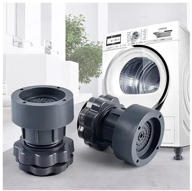 4 Pcs Adjustable Washing Machine Pads